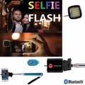 iBank(R)Selfie Stick+Bluetooth Shutter+Mini Flashlight